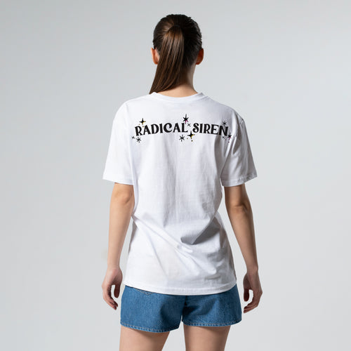 T-shirt Radical Siren Oversized White