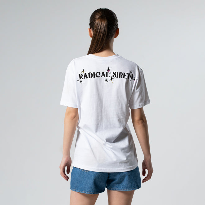 T-shirt Radical Siren Oversized White