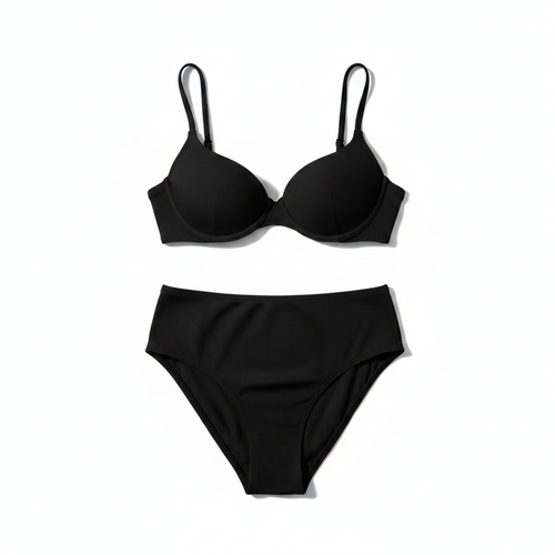 Evi Black (High Waist bottom)