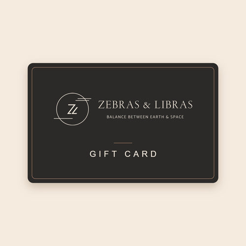 Zebras & Libras gift card